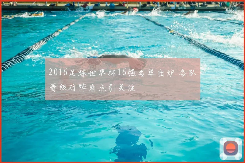 2016足球世界杯16强名单出炉 各队晋级对阵看点引关注
